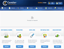 Tablet Screenshot of candorfp.com